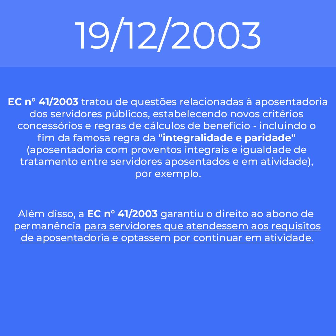 Emenda 41/2003