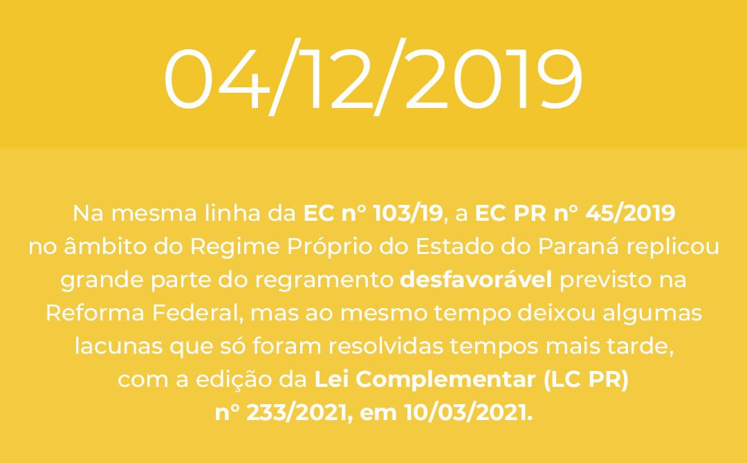 Emenda 103/2019