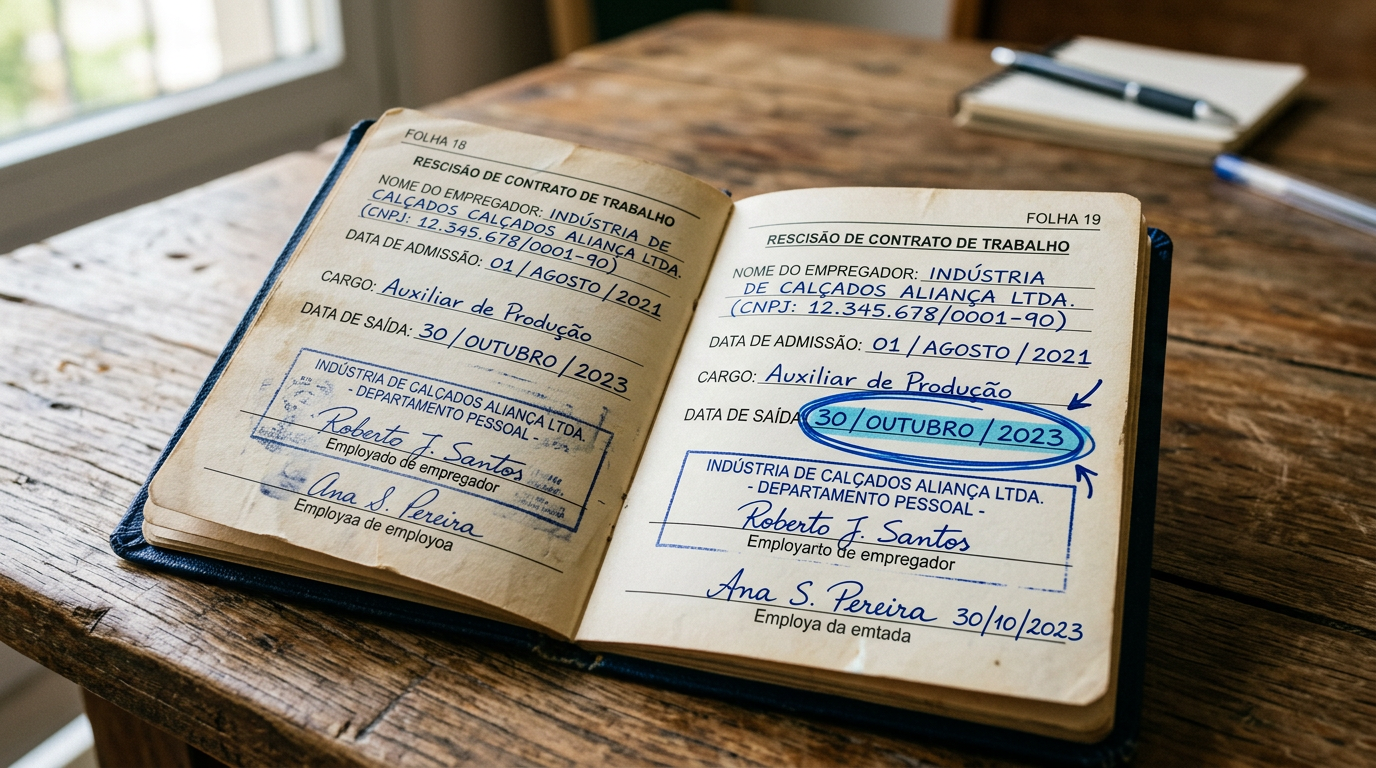 Aviso Prévio Indenizado Tempo de Contribuição